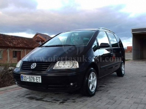 Shes Sharan 1.9 TDI (DI) te kuqe,