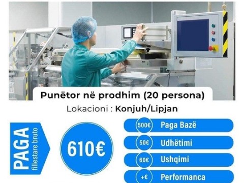 Ofroj pune per 20 persona